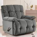 Hokku Designs Percie 40.15" Wide Manual Standard Recliner Velvet in Black | 41.73 H x 40.15 W x 41.33 D in | Wayfair