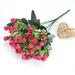 Gifts Floral Arrangement Home Decoration Party Supplies Lifelike Plants Artificial Flower Milan Bud 36heads Artificial Silk Flowers ROSE RED