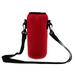 1000ml Bottle Holder Sleeve Bag Neoprene Carrying Bag Case Red