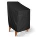 Outdoor Stackable Patio Chair Cover Heavy Duty Lawn Stacking Chair Covers All Weather Protection Garden Chairs Cover
