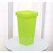 Tall Planters 13.4 Inch Flower Pot Plastic Flower Vase Patio Deck Indoor Outdoor Garden Tree Planters Green