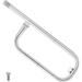 Grisun 60040 17 inch Grill Burner Tube for Weber Q100 Q120 Q1000 Q1200 304 Stainless Steel Baby Q 386001 386002 516002 516001 50060001 51060001 Gas Grills Replacement Part Weber 69957/45657