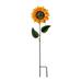 Baocc Garden Tools Sunflower Dual Spinning Garden Stake Windmill Outdoor Garden Patio Decoration Metal No Matter The Season Youâ€™Ll Love The Movement and Color It Brings to Your Yard.Garden All