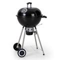 Sophia & William Portable 18 Kettle Charcoal BBQ Grill with Ash Catcher and Wheels