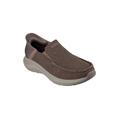 Men's Skechers® Casual GO WALK® Flex Slip-Ins by Skechers in Taupe (Size 14 M)