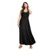 Plus Size Women's Sleeveless Sweetheart Dress by June+Vie in Black (Size 22/24)