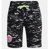 Under Armour Bottoms | Boys' Large Ua Rival Fleece Shorts Black/White Ylg Under Armour 1370205 | Color: Black/White | Size: Ylg