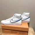 Nike Shoes | Blazer Mid '77 'Airbrush Royal Gradient' | Color: Blue/White | Size: 10.5