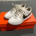 Nike Shoes | Nike Cortez G Women’s Golf Shoes - Size 7.5 | Color: Black/Silver | Size: 7.5