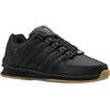 Sneaker K-SWISS "Rinzler", Gr. 44, schwarz (schwarz, gum), Leder, sportlich, Schuhe
