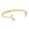 Kate Spade Jewelry | Kate Spade Spring Scene Love Bird Pearl Bracelet Cuff | Color: Gold | Size: Os