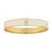 Kate Spade Jewelry | Kate Spade Ace Of Spades Logo Bangle Bracelet | Color: Gold/White | Size: Os