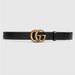 Gucci Accessories | Black Leather Gucci Belt - Size 90 | Color: Black/Gold | Size: 90
