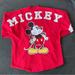 Disney Tops | Disneyland Mickey Mouse Spirit Jersey / S / Red | Color: Red | Size: S