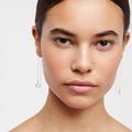 Free People Jewelry | Free People Gemstone Threader Earrings | Color: Gold | Size: Os