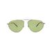 Gucci Accessories | Gucci Aviator-Style Metal Sunglasses Silver Mens | Color: Green/Silver | Size: Os