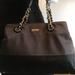 Kate Spade Bags | Kate Spade New York Colorblock Chain Bag Euc | Color: Black | Size: 17x10x7” Drop:7.5”