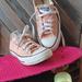 Converse Shoes | Convers All Star Sneakers | Color: Orange/White | Size: 4