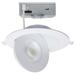 Satco Ultra Slim Selectable CCT New Construction IC LED Canless Recessed Lighting Kit in White | 2.17 H x 7.48 W in | Wayfair S11860