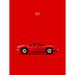 Ebern Designs Ferrari Dino 246Gt 69 Red by Mark Rogan - Wrapped Canvas Print Metal | 40 H x 30 W x 1.25 D in | Wayfair