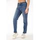 MYT Womens Ladies Magic Shaping High Waisted Straight Leg Jeans in Blue Denim - Size 20 Regular