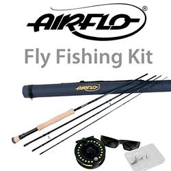 Airflo Fly Fishing Kit - Line Rating 4/5 - Dark Blue, 8'6 Ft