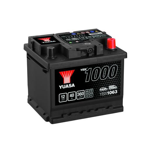 YUASA Autobatterie, Starterbatterie 12V 40Ah 360A L