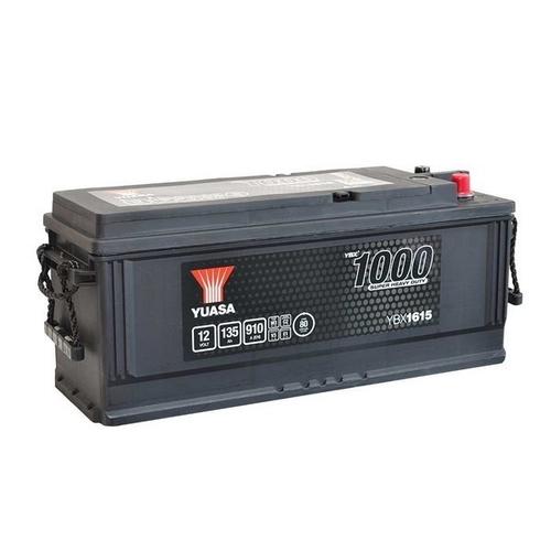 YUASA Autobatterie, Starterbatterie 12V 135Ah 910A L für MERCEDES-BENZ T2/ln1