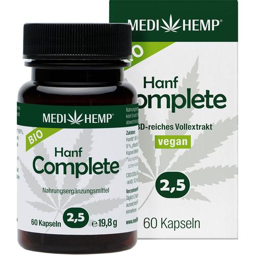 BIO Hanf Complete 2,5% Medihemp Kapseln 60 St