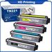 TN221 TN 221 Toner Cartridge Replacement for Brother TN221 HL-3150CW HL-3140CW HL-3170CDW HL-3180CDW MFC-9130CW MFC-9330CDW MFC-9340CDW Black Cyan Magenta Yellow 4 Pack TN-221