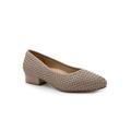 Women's Jade Pump by Trotters in Mid Grey (Size 8 1/2 M)