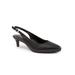 Women's Keely Slingback by Trotters in Black (Size 9 1/2 M)