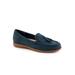 Women's Dawson Casual Flat by Trotters in Navy Nubuck (Size 10 M)