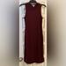 Nine West Dresses | New Without Tags Nine West Purple Ribbed Tank Dress Size Small | Color: Purple | Size: S