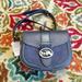 Coach Bags | Coach Stunning Leather Saddle Bag | Color: Blue | Size: Os