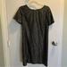 J. Crew Dresses | J.Crew Shift Dress - Black With Gold Metallic Hearts | Color: Black/Gold | Size: 2