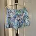 Lilly Pulitzer Shorts | Lilly Pulitzer Skort Size 4 Worn Once | Color: Blue/Pink | Size: 4