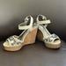 Coach Shoes | Coach Platform Sandals | Color: Gray/Silver | Size: 5