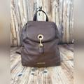 Michael Kors Bags | Michael Kors Raven Medium Plum Leather Backpack | Color: Brown/Purple | Size: Os