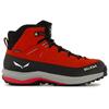 Salewa - Kid's MTN Trainer 2 Mid PTX - Wanderschuhe 34 | EU 34 rot/schwarz