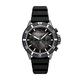 Emporio Armani Watch for Men, Chronograph Movement, 43 mm Gunmetal Stainless Steel Case with a Silicone Strap, AR11515