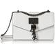 DKNY Women's Classic Elissa-sm Shouldr Flp Shoulder Bag, Optic White, S