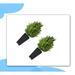 Primrue 2 - Piece Artificial Boxwood Topiary in Planter Set Plastic | 19.6 H x 11.8 W x 11.8 D in | Wayfair 7E3DC15AA849458394370D0B51BB0839