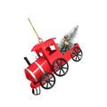 The Holiday Aisle® Train Engine Holiday Shaped Ornament Metal in Red | 3.15 H x 6.5 W x 0.2 D in | Wayfair E5BCF55422BF4ED8BF2527D8BAF59477