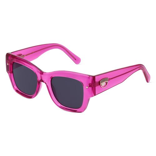 Chiara Ferragni CF 7023/S Damen-Sonnenbrille Vollrand Eckig Kunststoff-Gestell, pink