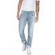 Replay Herren Jeans Grover Straight-Fit mit Stretch, Blau (Light Blue 010), W33 x L36