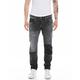 Replay Herren Jeans Willbi Regular-Fit aus Komfort Denim, Schwarz (Black Delavè 099), W36 x L32