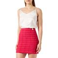 Pinko Damen GELIDO Gonna Tweed Fantasia Rock, YNR_Mult.Fuxia/Rosso, 38