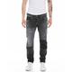 Replay Herren Jeans Willbi Regular-Fit aus Komfort Denim, Schwarz (Black Delavè 099), W33 x L34