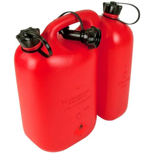 Kombikanister 5L Kraftstoff 3L Kettenöl Rot – Oregon